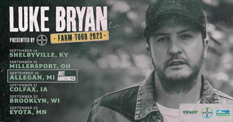 luke bryan farm tour 2023 fowlerville mi